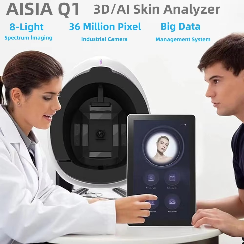 Galvanic Skin Sensor - AISIA Q1 3D AI Facial Skin