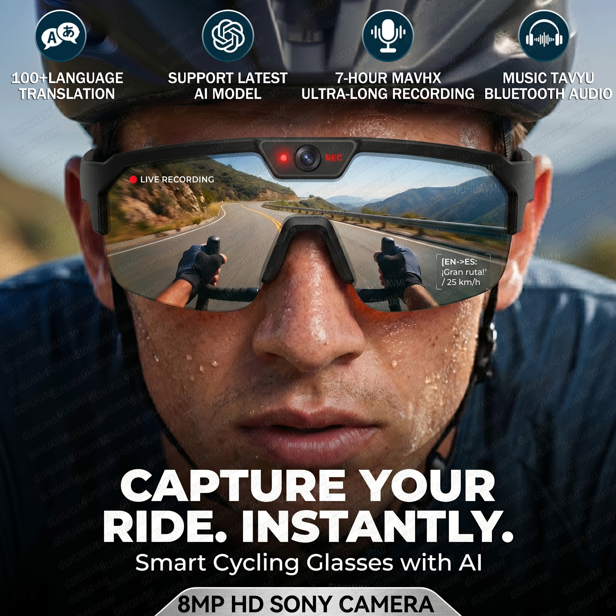 Smart Glasses Lens - 2026 New AI Smart Sports shooting&recording