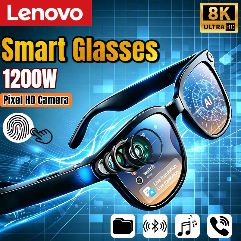 Smart Glasses Lens - Lenovo AI Smart Glasses 8K Remote