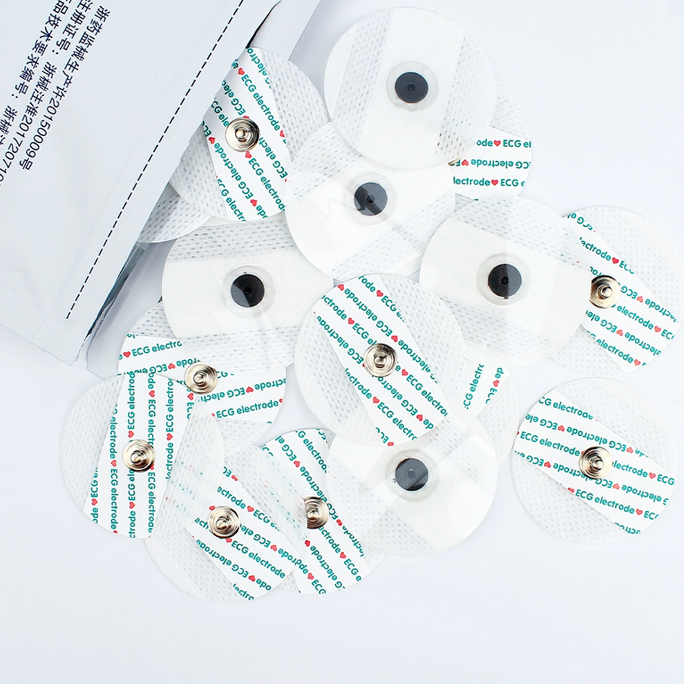 Ecg Patch Monitor - 50-500pcs Medical Disposable ECG EKG Electrode