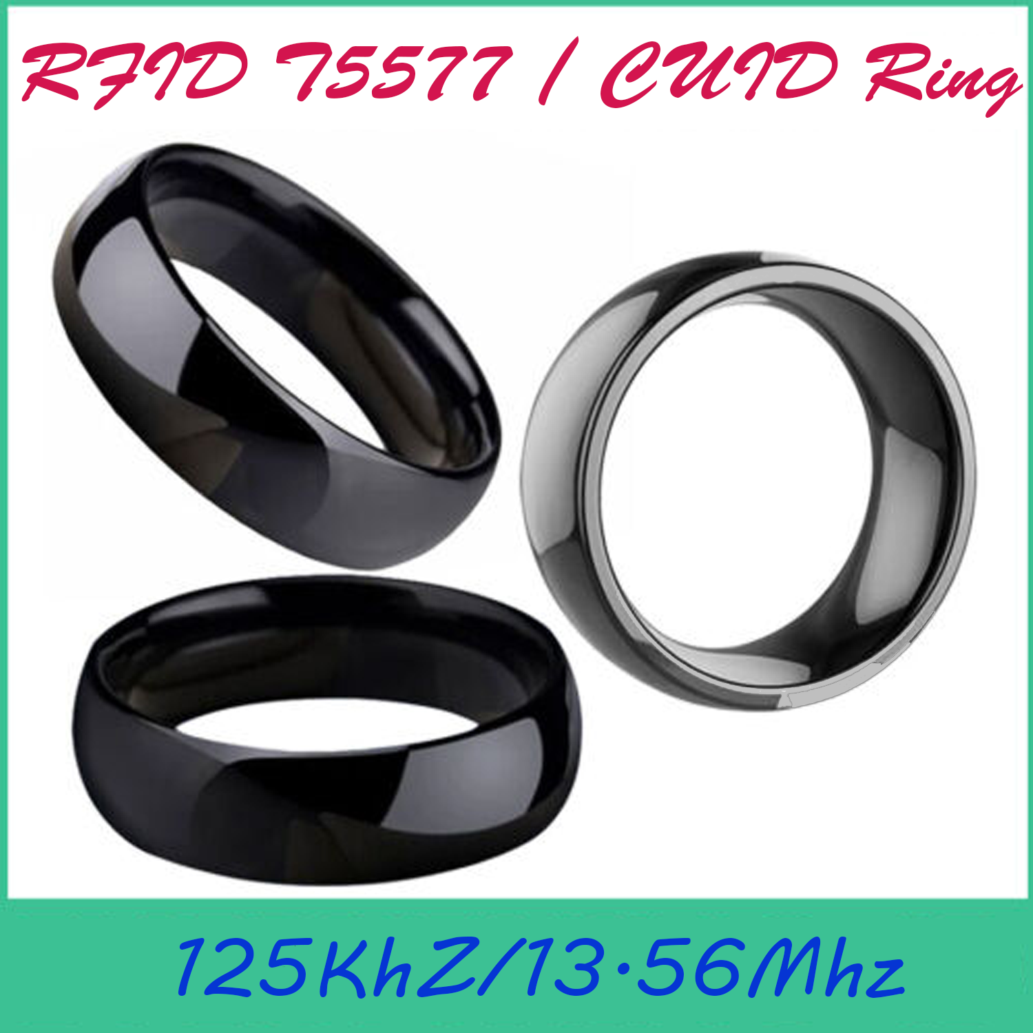 Smart Ring Nfc Pay - RFID Smart Ring NFC Rewritable Token