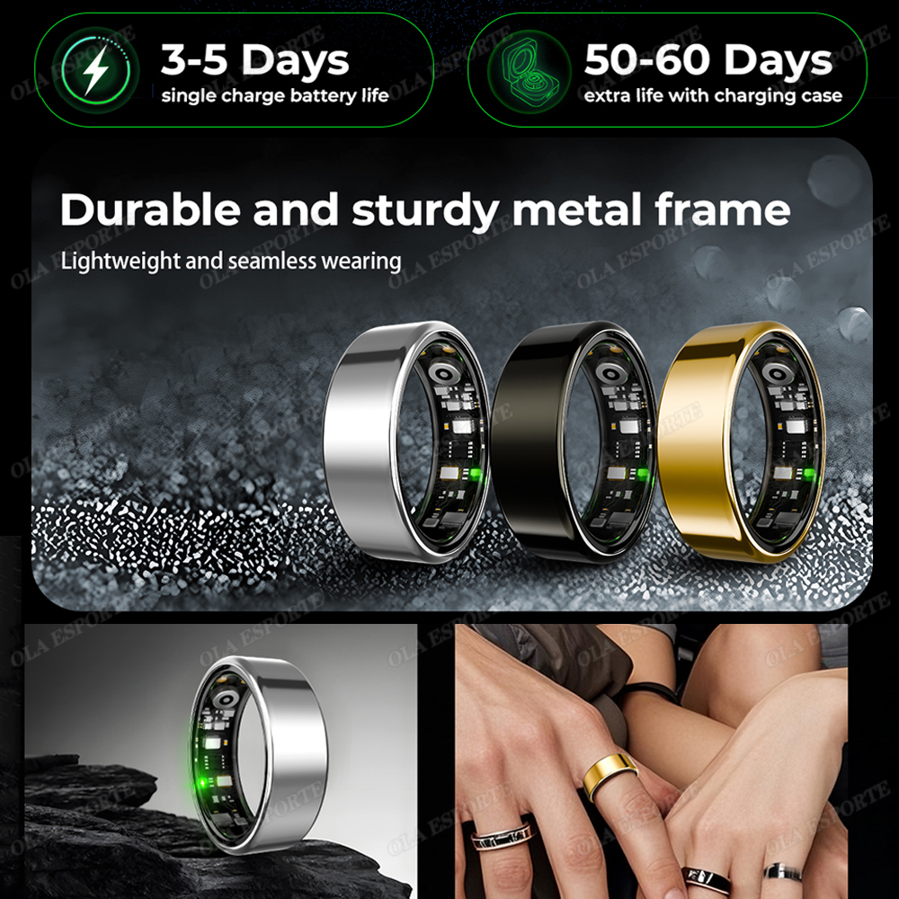 New R09 Smart Ring Men Women w - Temperature Ring Skin review and price