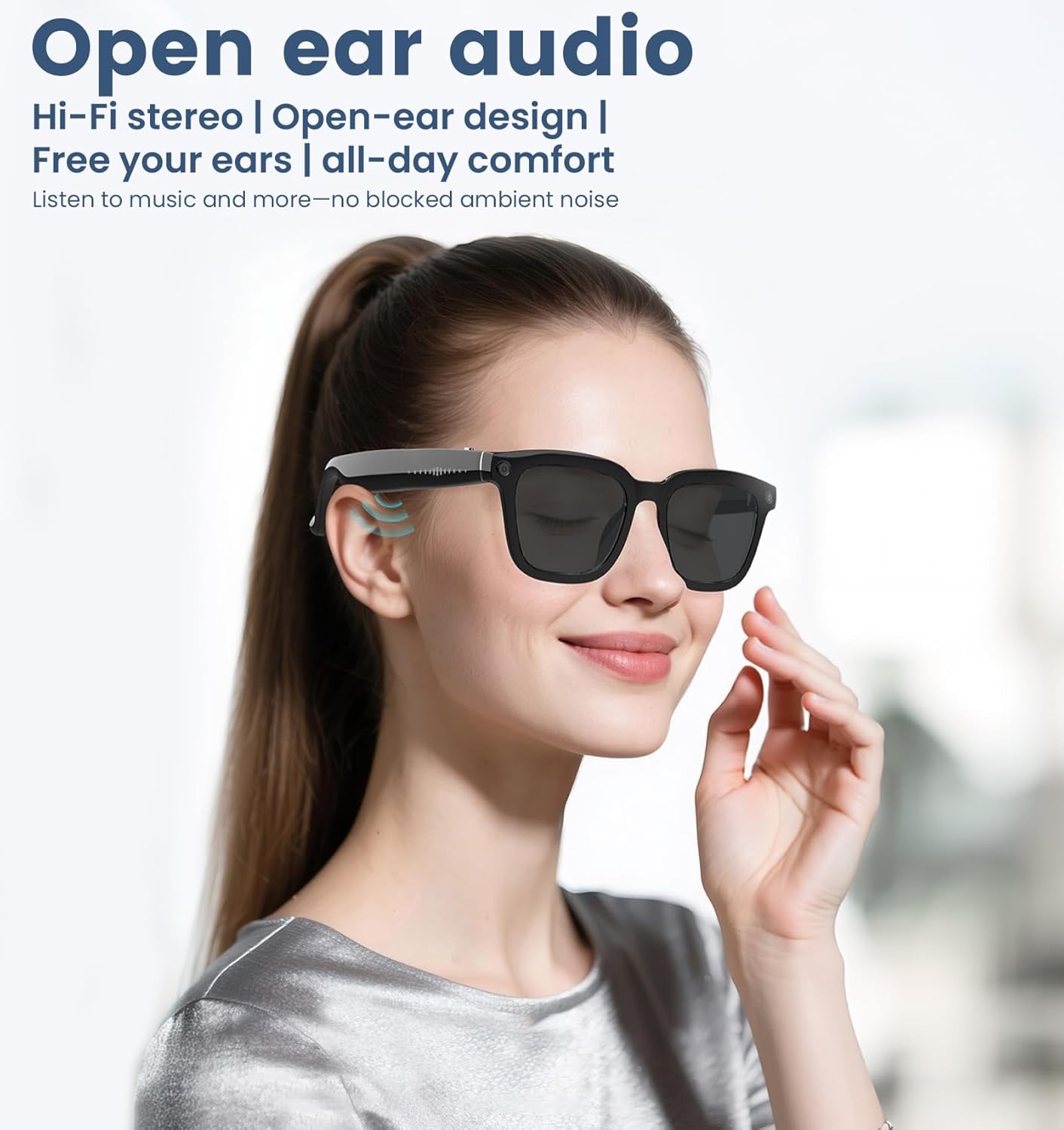 AI Smart Camera Glasses 1080P  - Smart Glasses Lens review and price