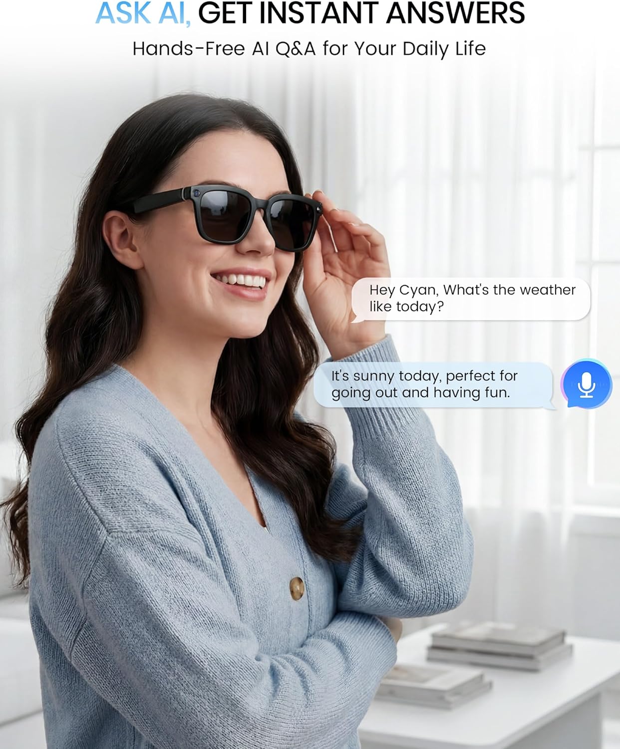 HD Camera Bluetooth Smart Glas - Smart Glasses Lens review and price