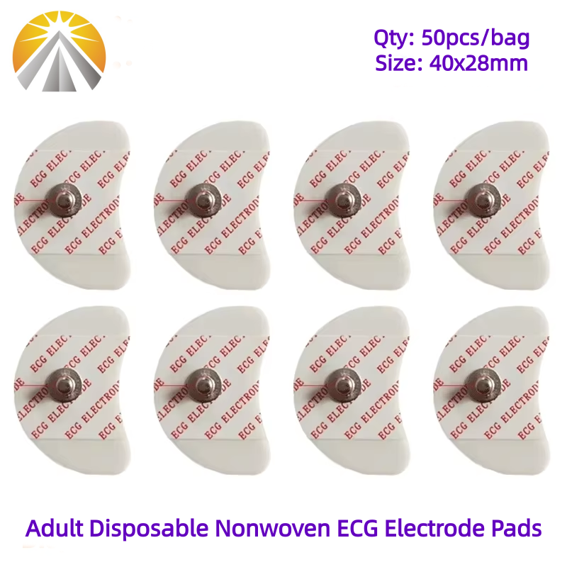 50 PCS Each Bag 2840 MM White  - Ecg Patch Monitor review and price