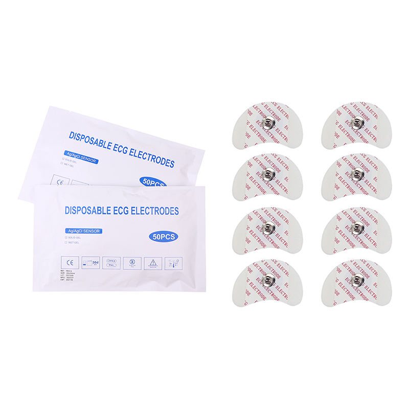 50PCS Each Bag 2439 White Foam - Ecg Patch Monitor review and price