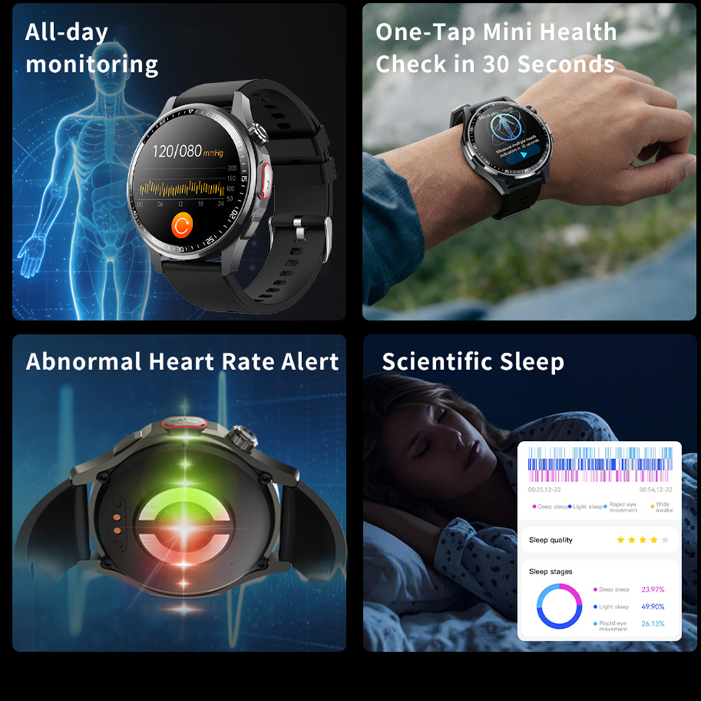Men Smart Watch Ultra HD Scree - Fall Detection Watch review and price