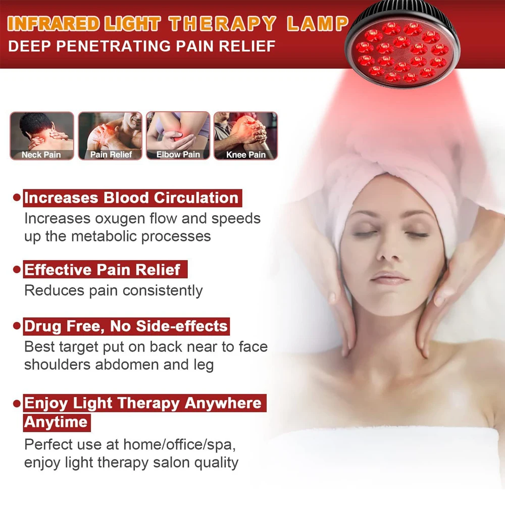 54W 660nm&850nm LED Red and In - Galvanic Skin Sensor review and price