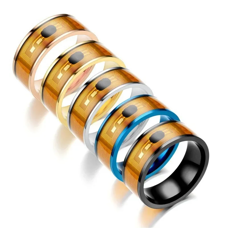 Luxury NFC Stainless Steel Pho - Smart Ring Nfc Pay review and price