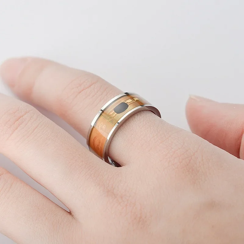 Luxury NFC Stainless Steel Pho - Smart Ring Nfc Pay review and price