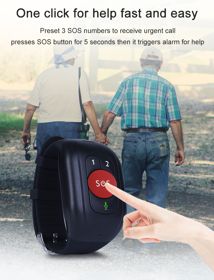 Elderly Watch For Seniors GPS  - Fall Detection Watch review and price