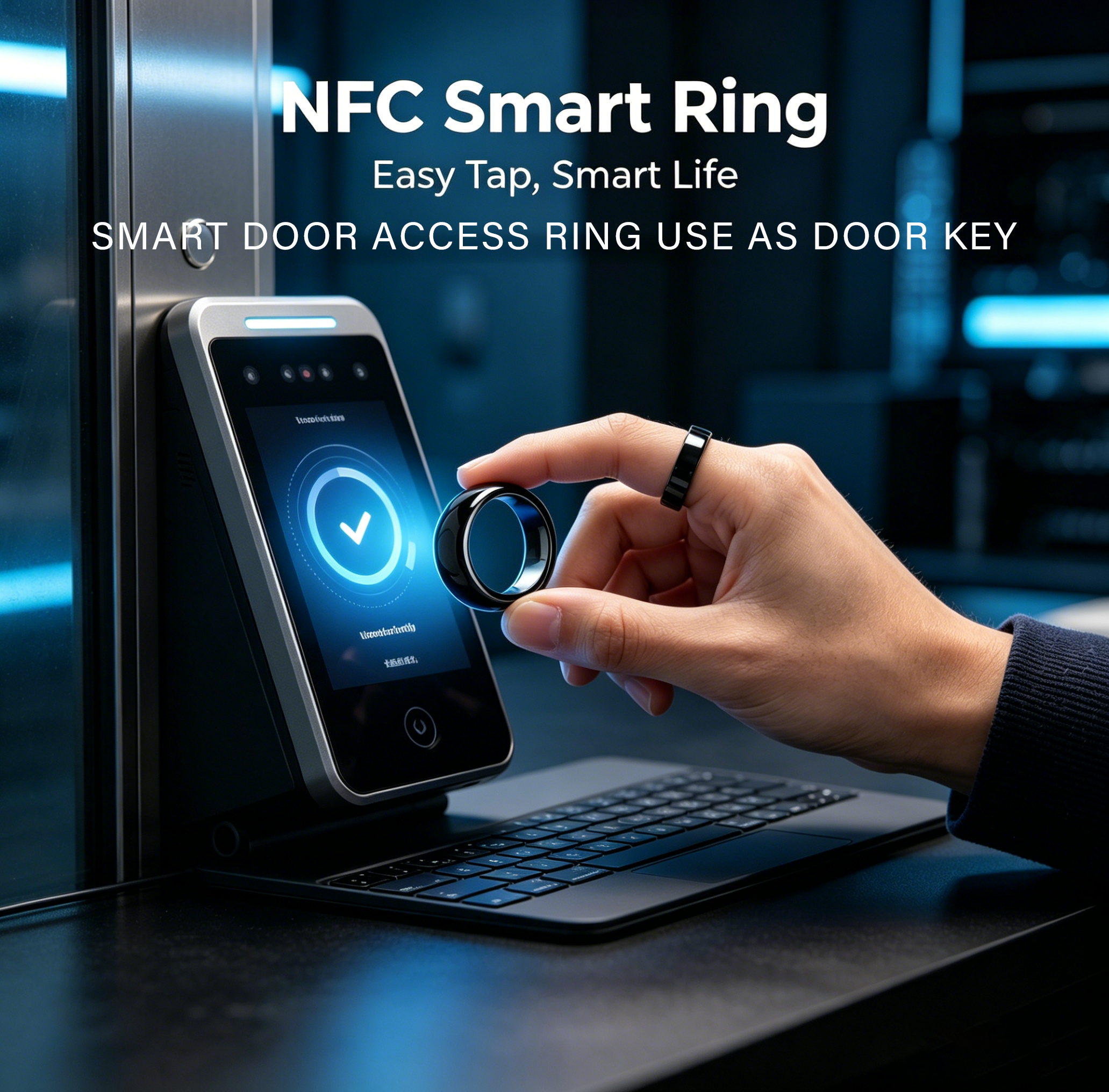 Ntag216 NFC Full Ceramic Smart - Smart Ring Nfc Pay review and price