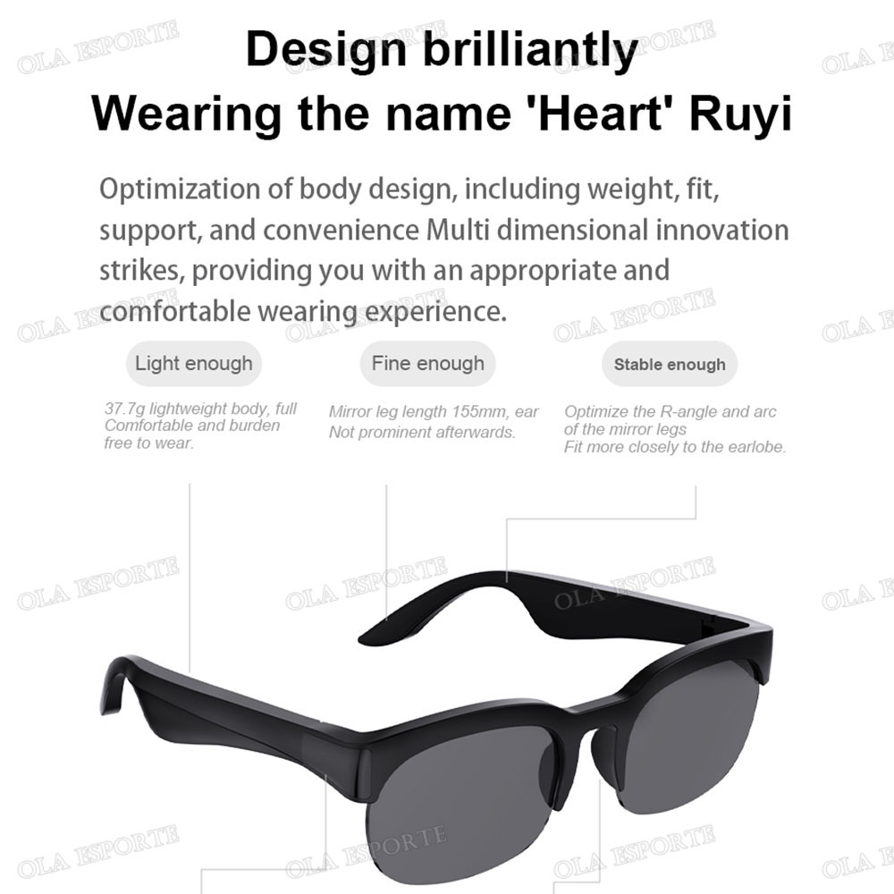 New Smart Bluetooth V5.3 Sungl - Smart Glasses Lens review and price