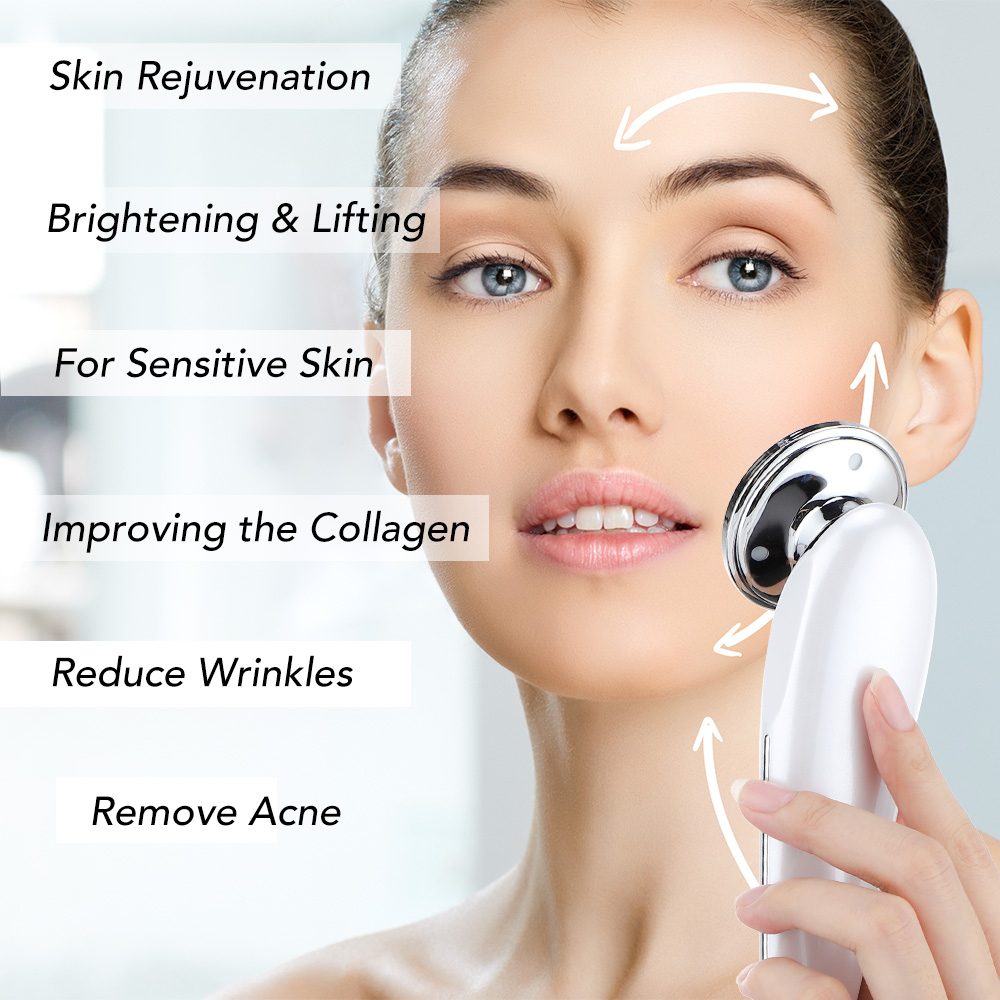 Facial Mesotherapy Electropora - Galvanic Skin Sensor review and price