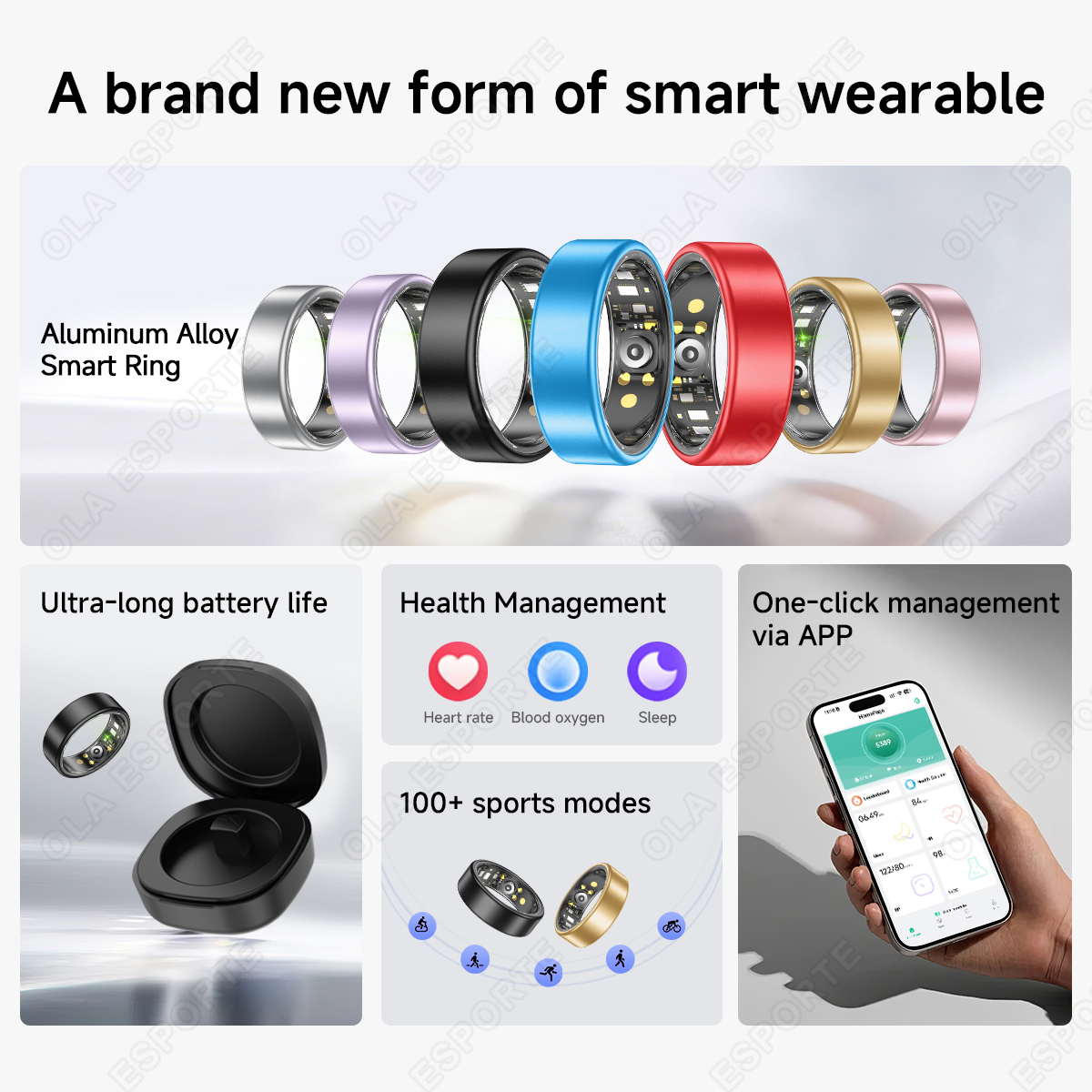 New R09 Smart Ring Men Women w - Temperature Ring Skin review and price
