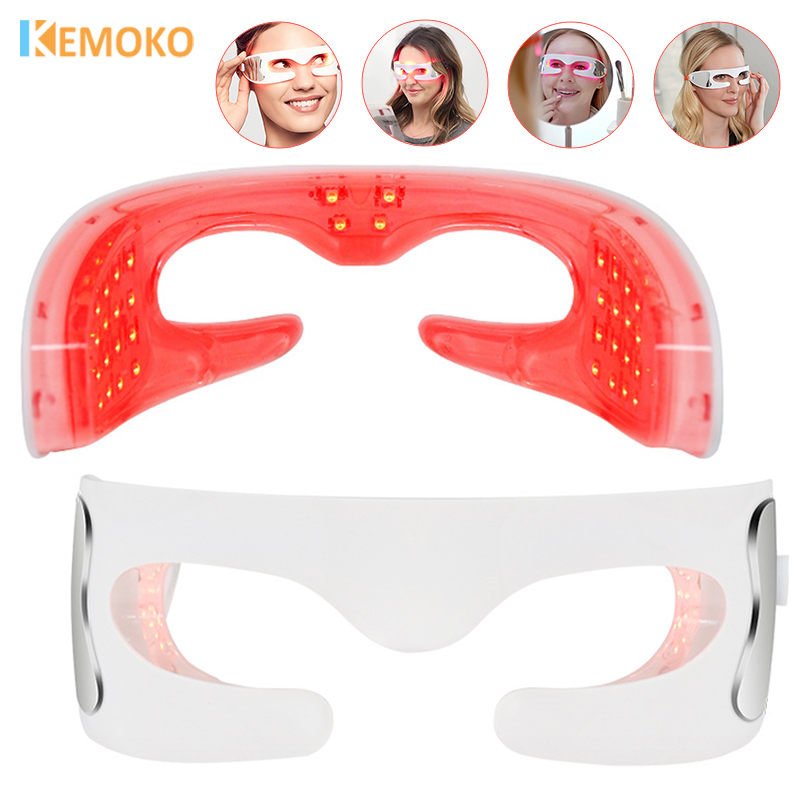 Red Light Theraphy Eye Massage - Light Therapy Glasses review and price