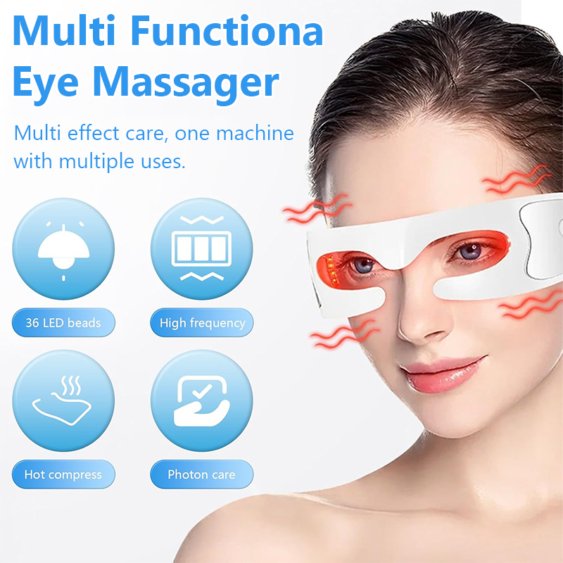 Red Light Theraphy Eye Massage - Light Therapy Glasses review and price
