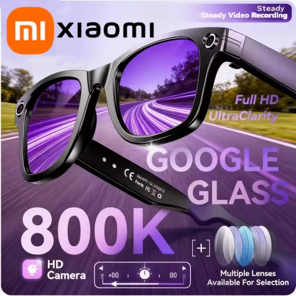 Xiaomi 800W Camera AI Glasses  - Smart Glasses Lens review and price