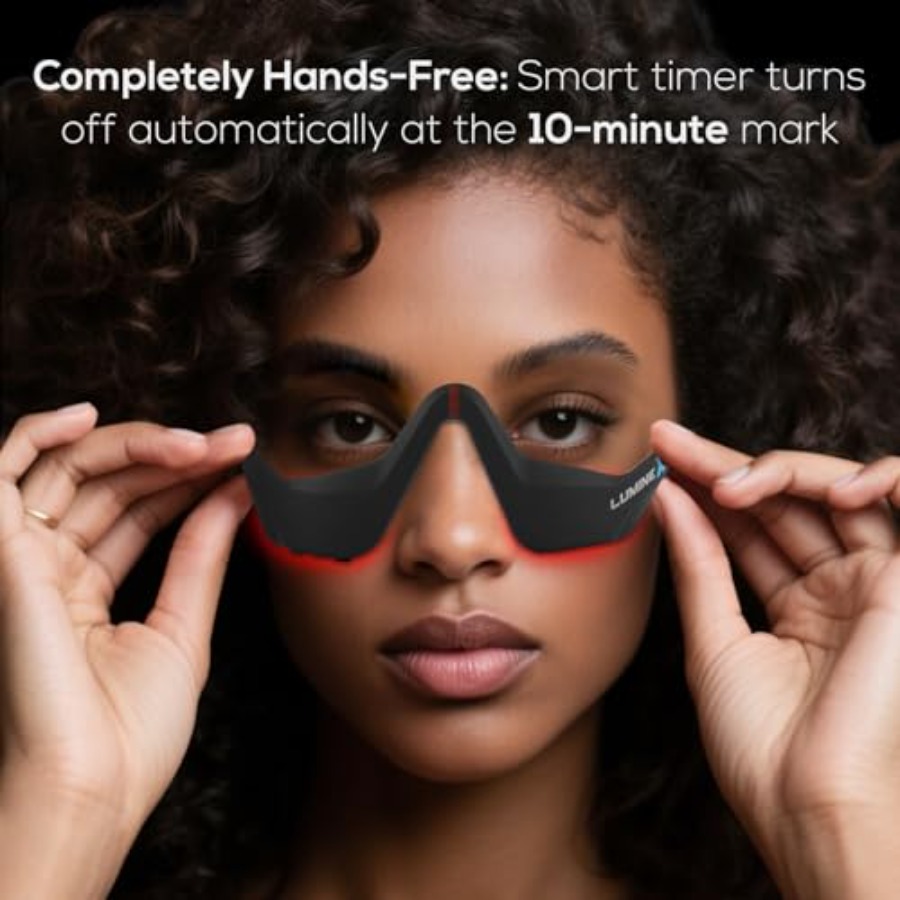Under-Eye Red Light Therapy De - Light Therapy Glasses review and price