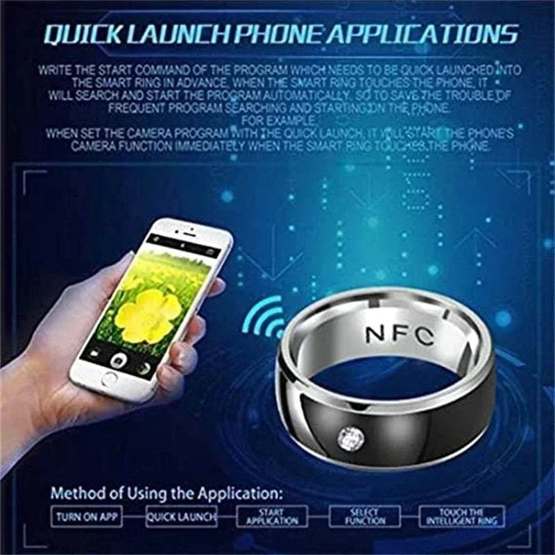 Smart Ring Wearable Technology - Smart Ring Nfc Pay review and price