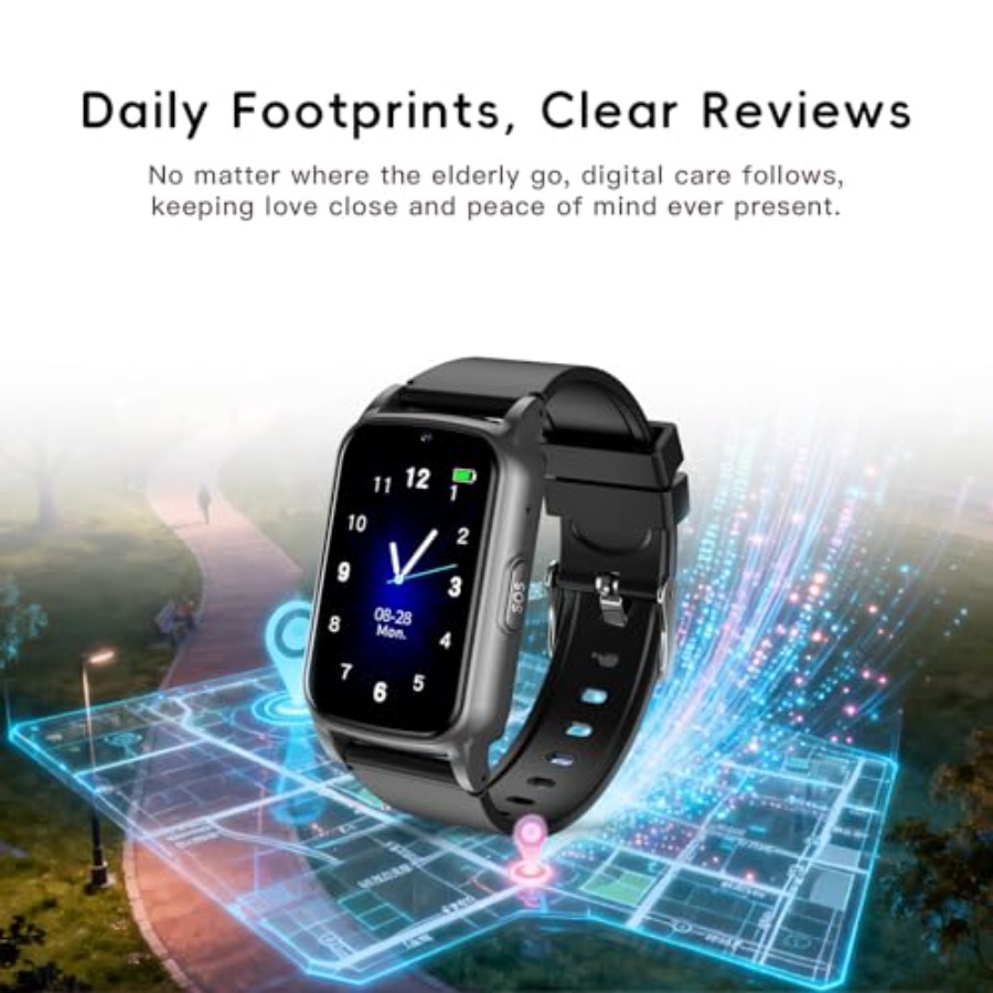 Smart Watch for Seniors with F - Fall Detection Watch review and price