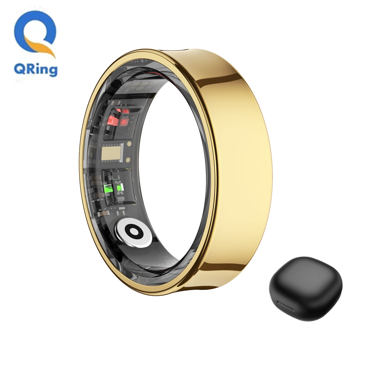 Smart Ring with Charging Case, - Temperature Ring Skin review and price