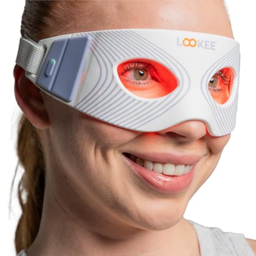 LOOKEE Under Eye Red Light The - Light Therapy Glasses review and price