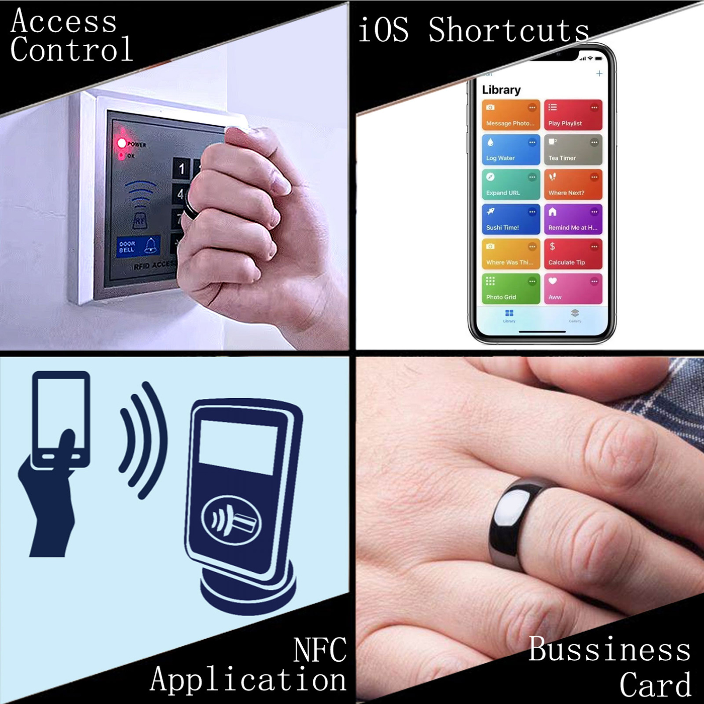 Ntag215 NFC Full Ceramic Smart - Smart Ring Nfc Pay review and price
