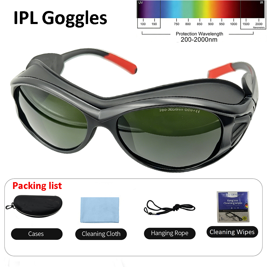 IPL Laser Hair Removal Glasse  - Light Therapy Glasses review and price