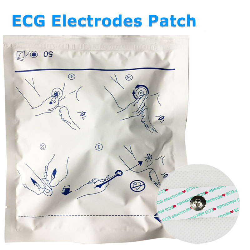 50pcs Disposable ECG Monitor E - Ecg Patch Monitor review and price