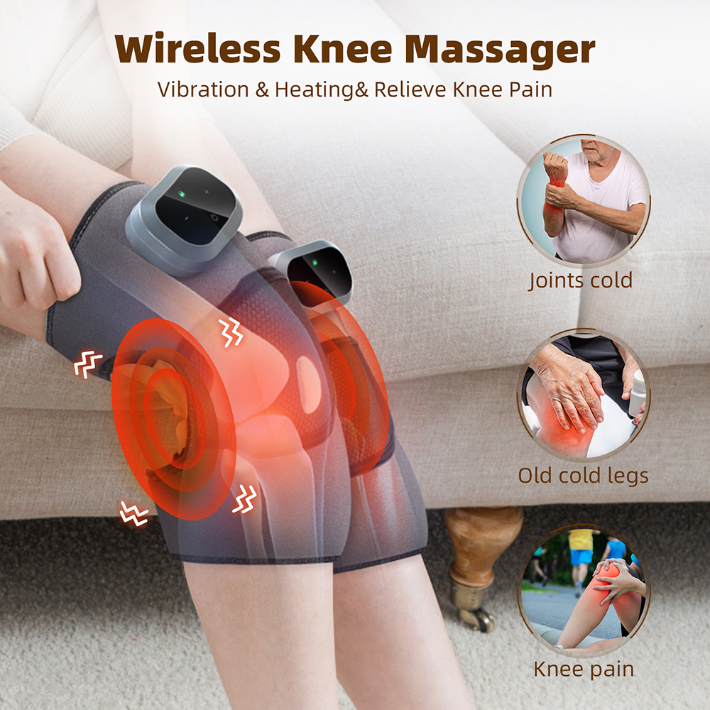 3 in 1 Cordless Heating Vibrat - Smart Knee Wrap review and price
