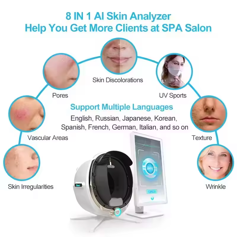 HD Camera 3D Magic Mirror Faci - Galvanic Skin Sensor review and price