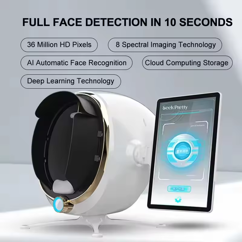 HD Camera 3D Magic Mirror Faci - Galvanic Skin Sensor review and price